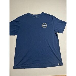 Hurley Skateboard Sk8 'Designed in Cali' Blue Tee, Large T-shirt #818
